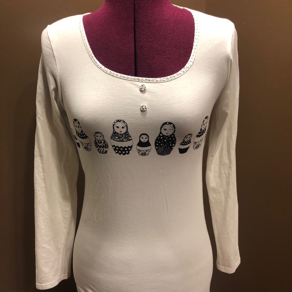 Etam stretch lounging top